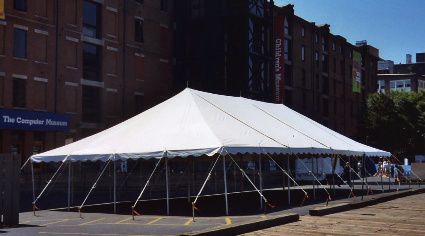 40' x 80' Party Tent (staked through pavement)