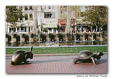 Tortoise and Hare - Copley Square  Photo by William Traut